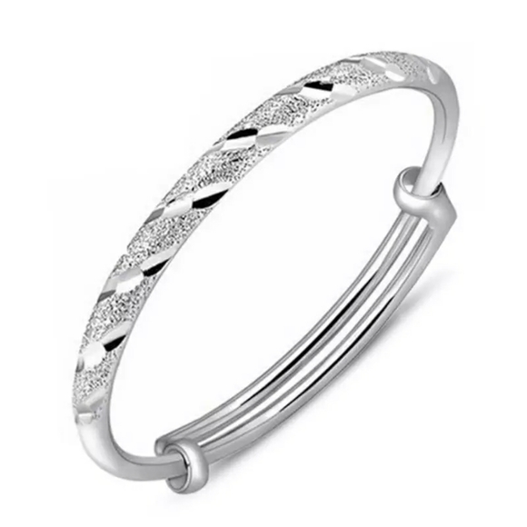 Boutique Jewelry - NEW S925 Handmade Diamond Cut Adjustable Bracelet